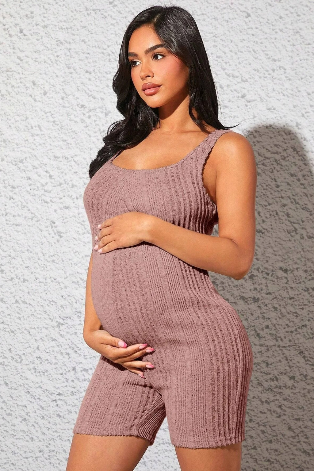 Macacão de Malha Maternidade