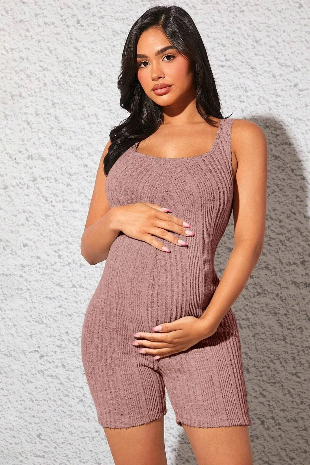 Macacão de Malha Maternidade