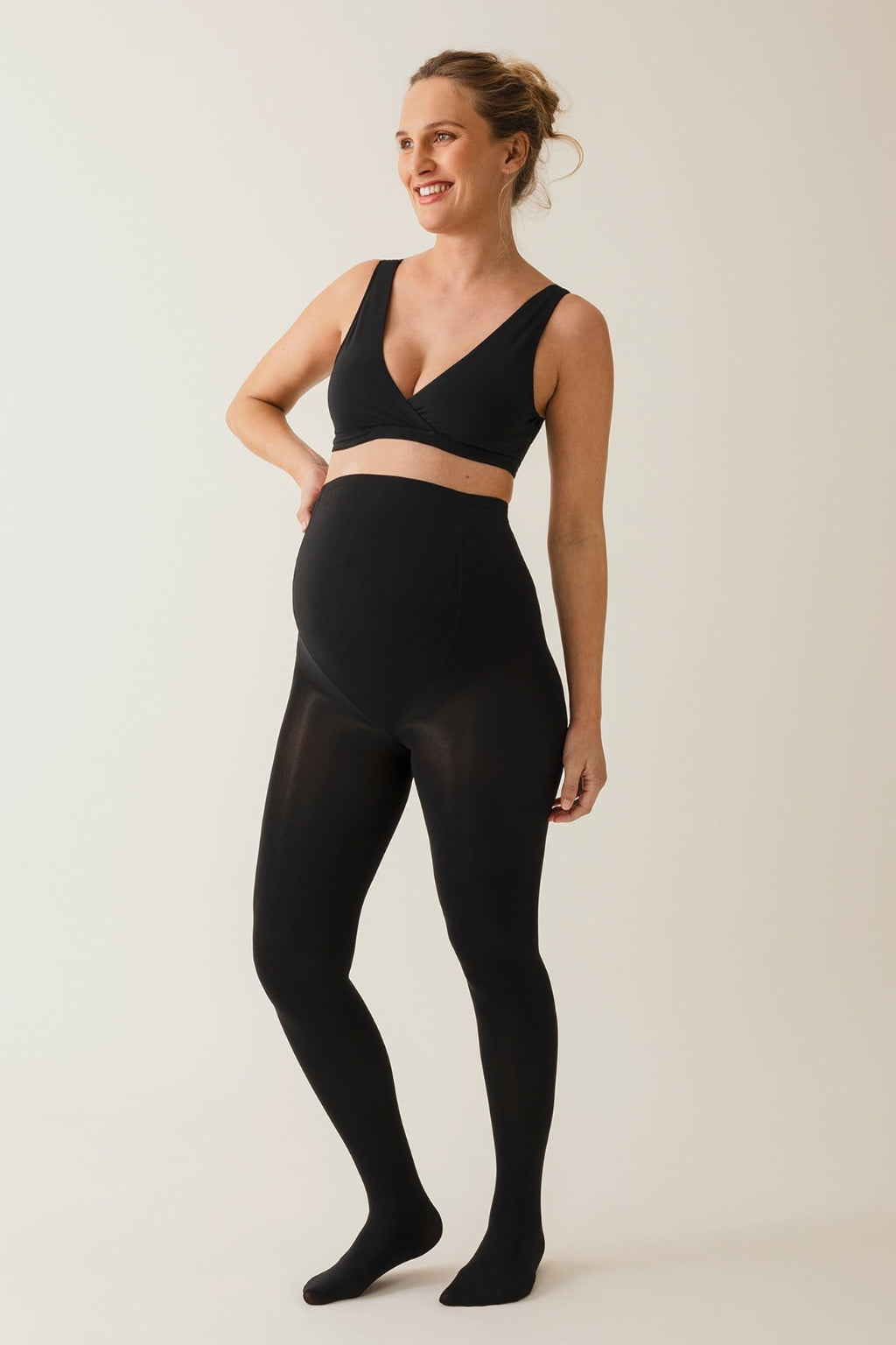 Meia calça de gestante