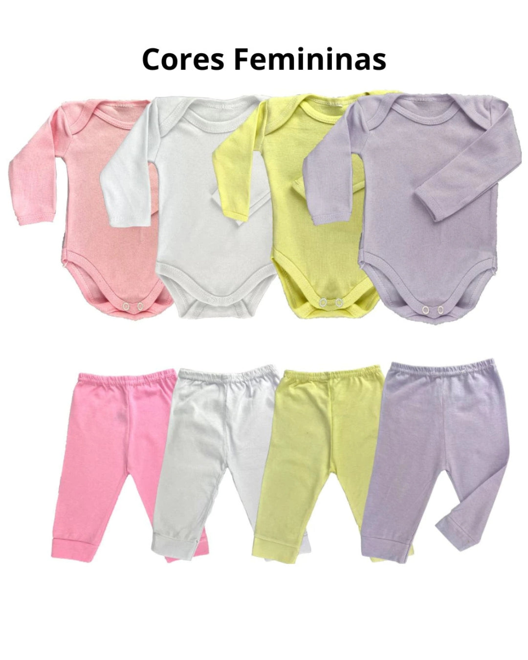 Kit 4 Conjuntos RN Mijão