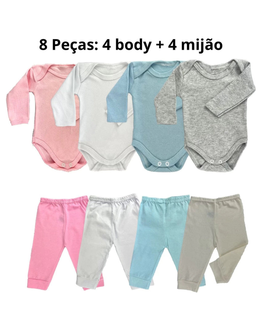 Kit 4 Conjuntos RN Mijão