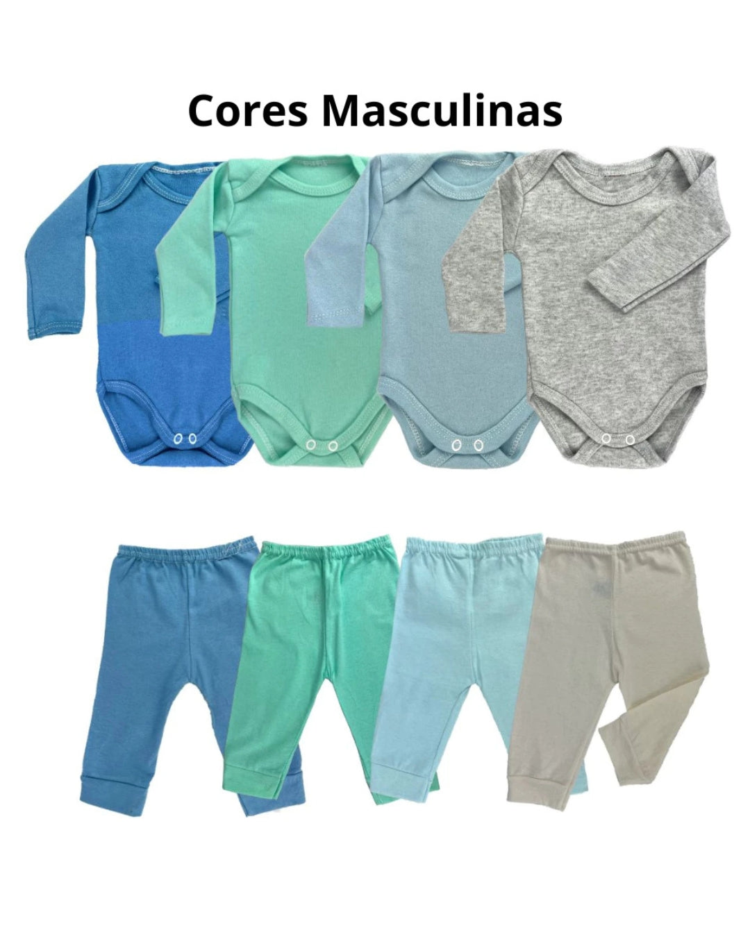 Kit 4 Conjuntos RN Mijão