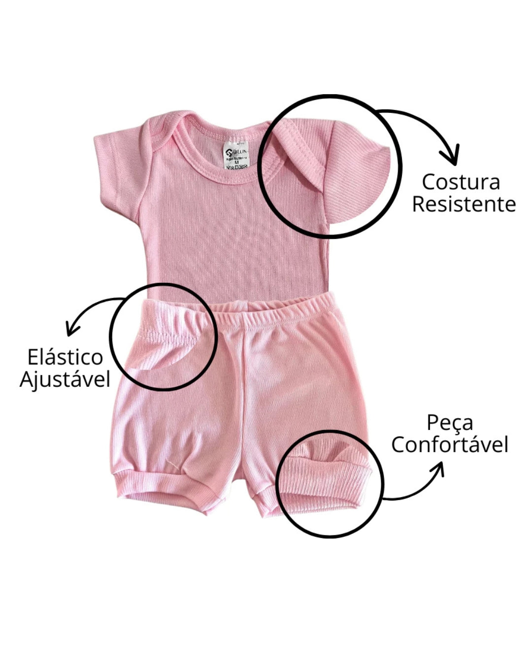 Kit Primeiros Sorrisos 2 Conjutos
