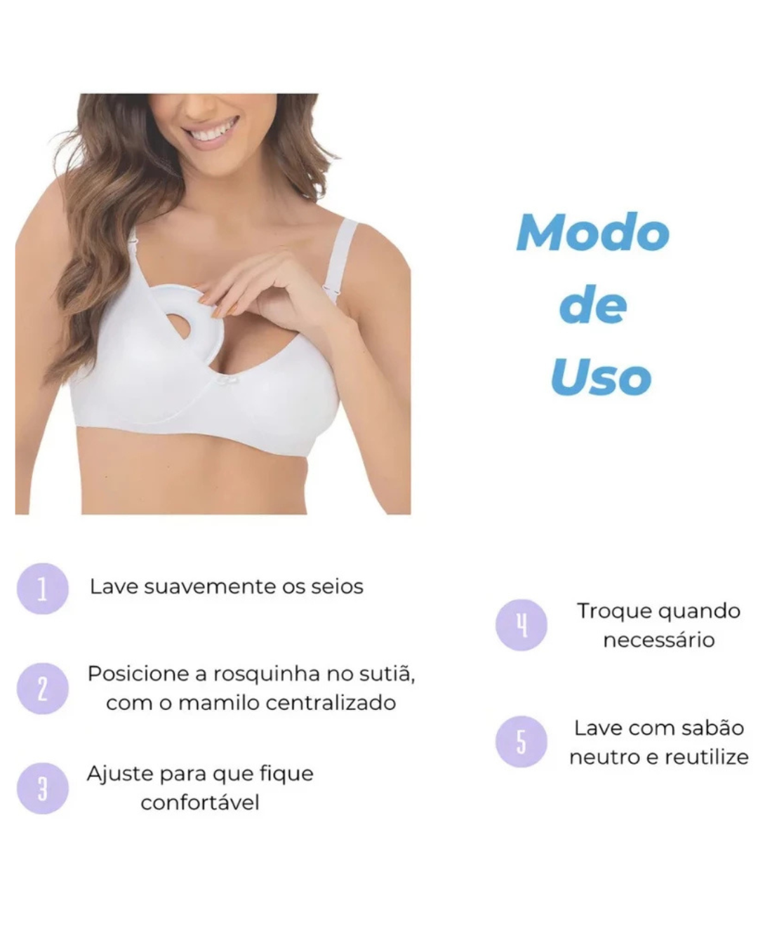 Kit 4 Rosquinhas de Amamentação