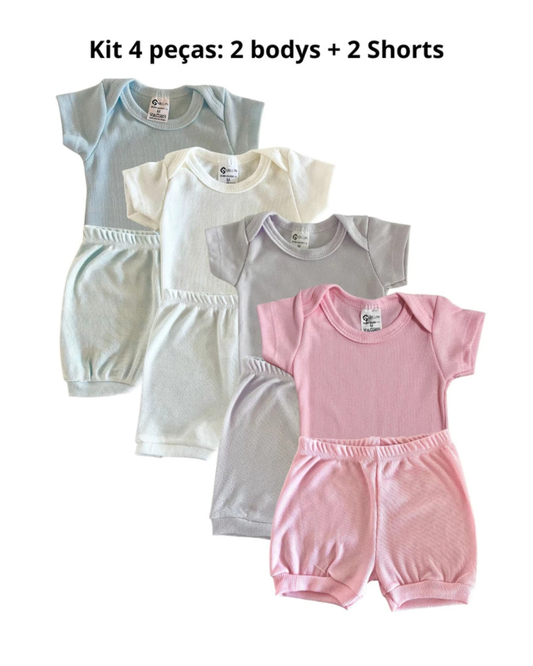 Kit Primeiros Sorrisos 2 Conjutos