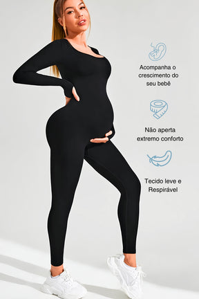 Macacão Maternidade Charlote