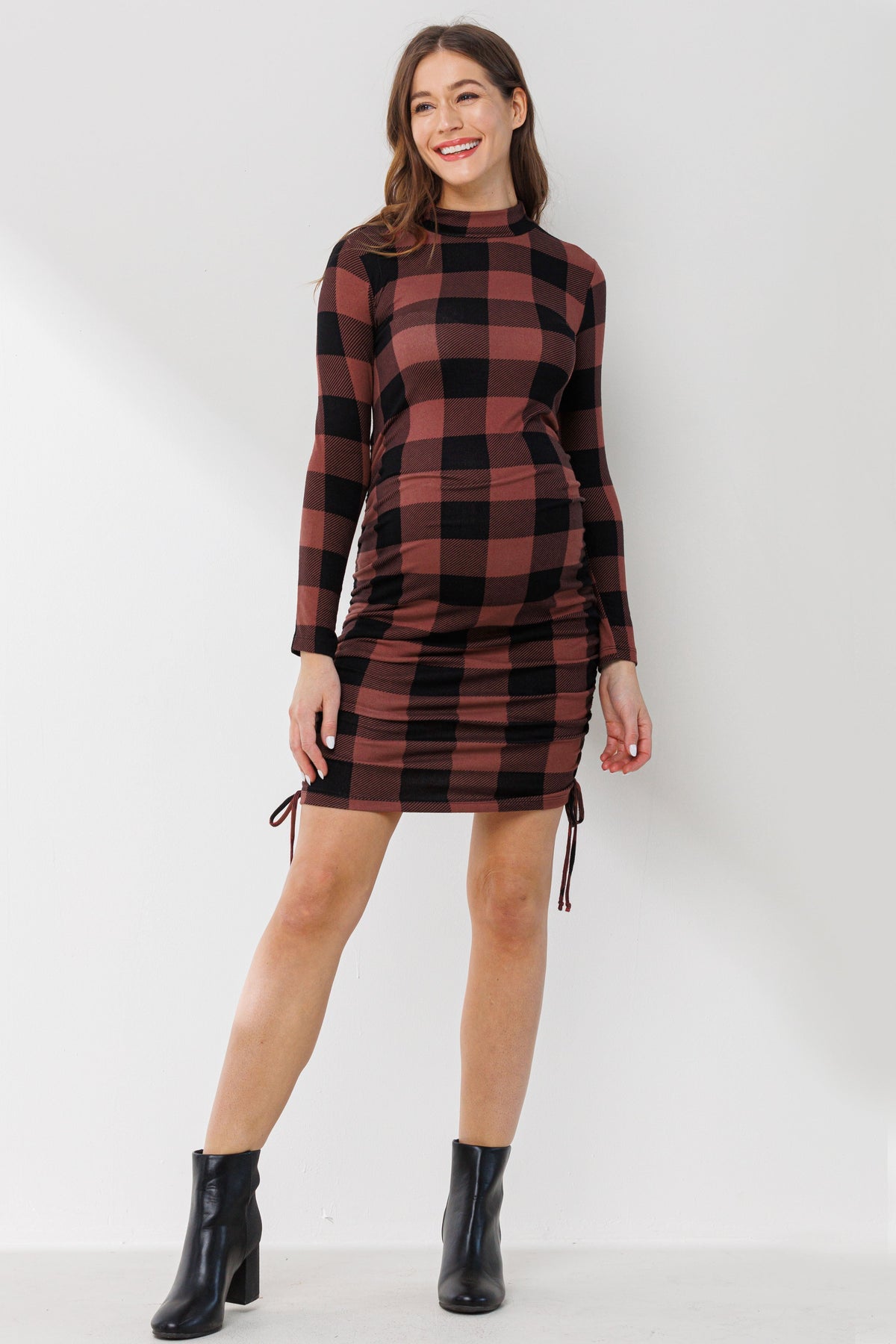 Vestido Chess Maternidade