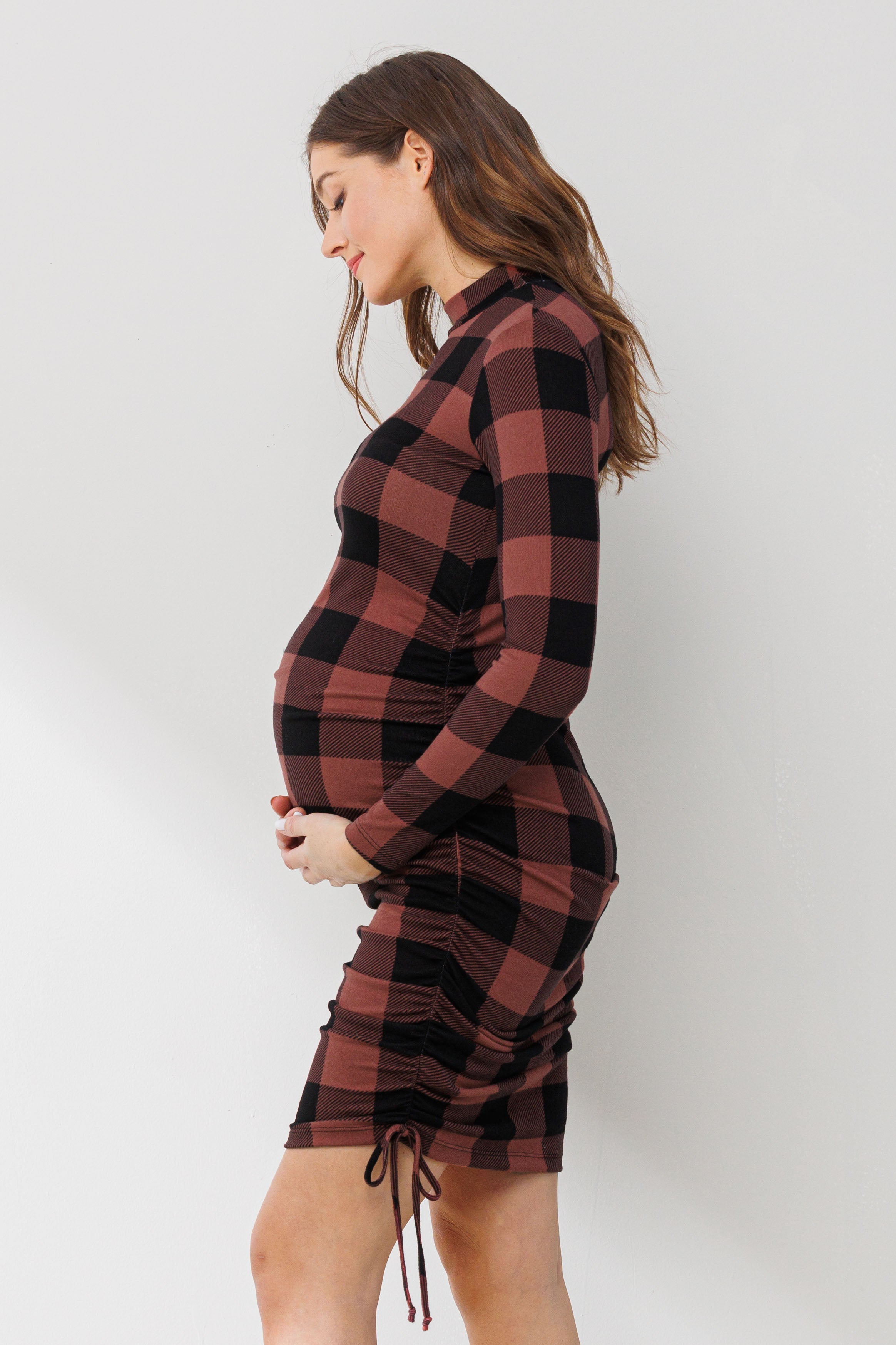 Vestido Chess Maternidade