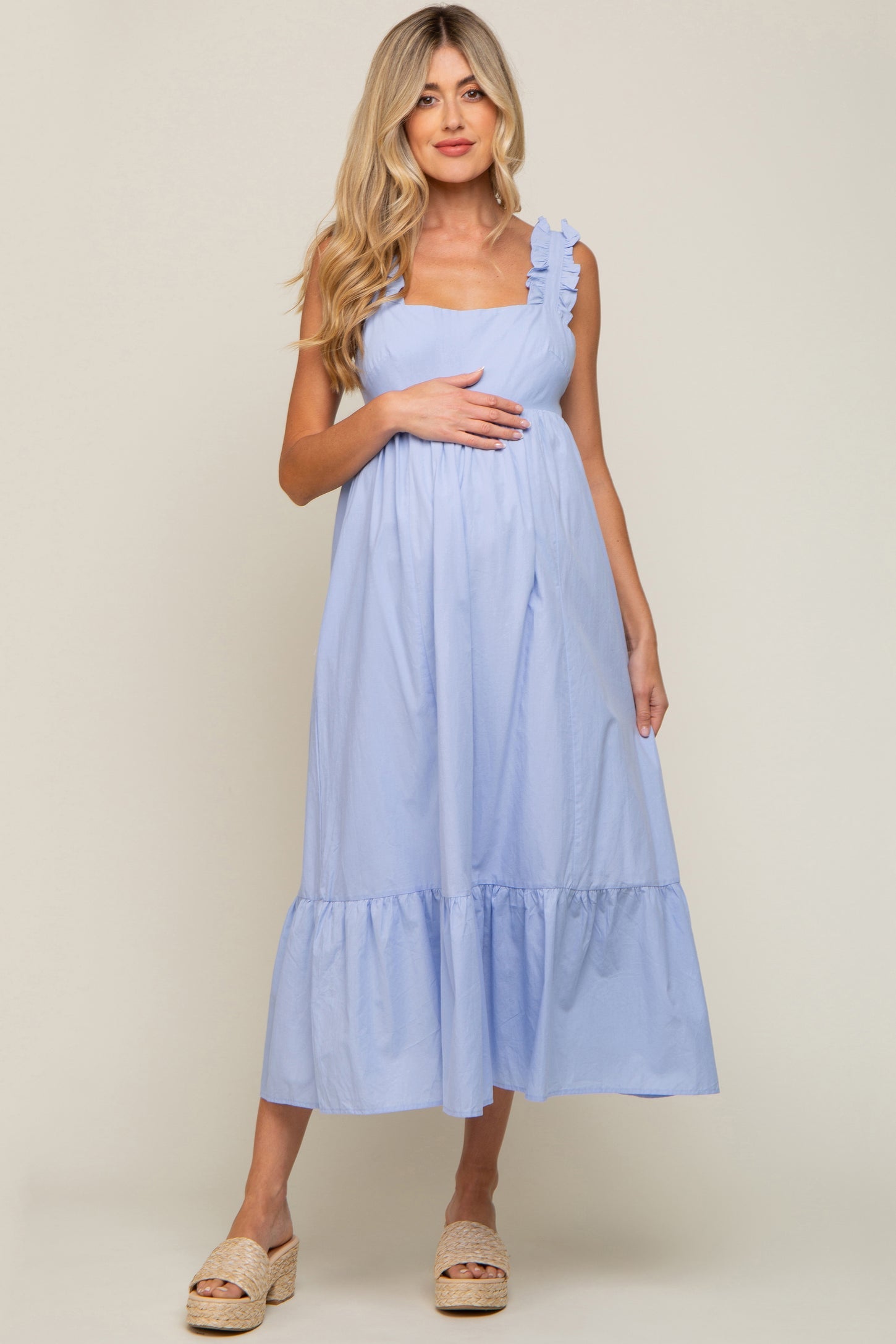 Vestido Maternidade Midi Sofia