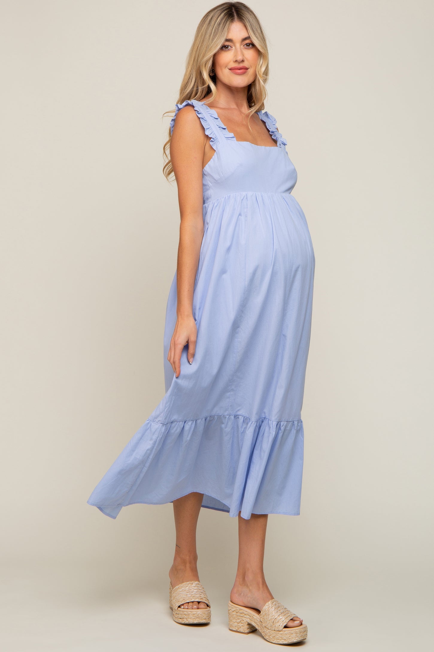 Vestido Maternidade Midi Sofia