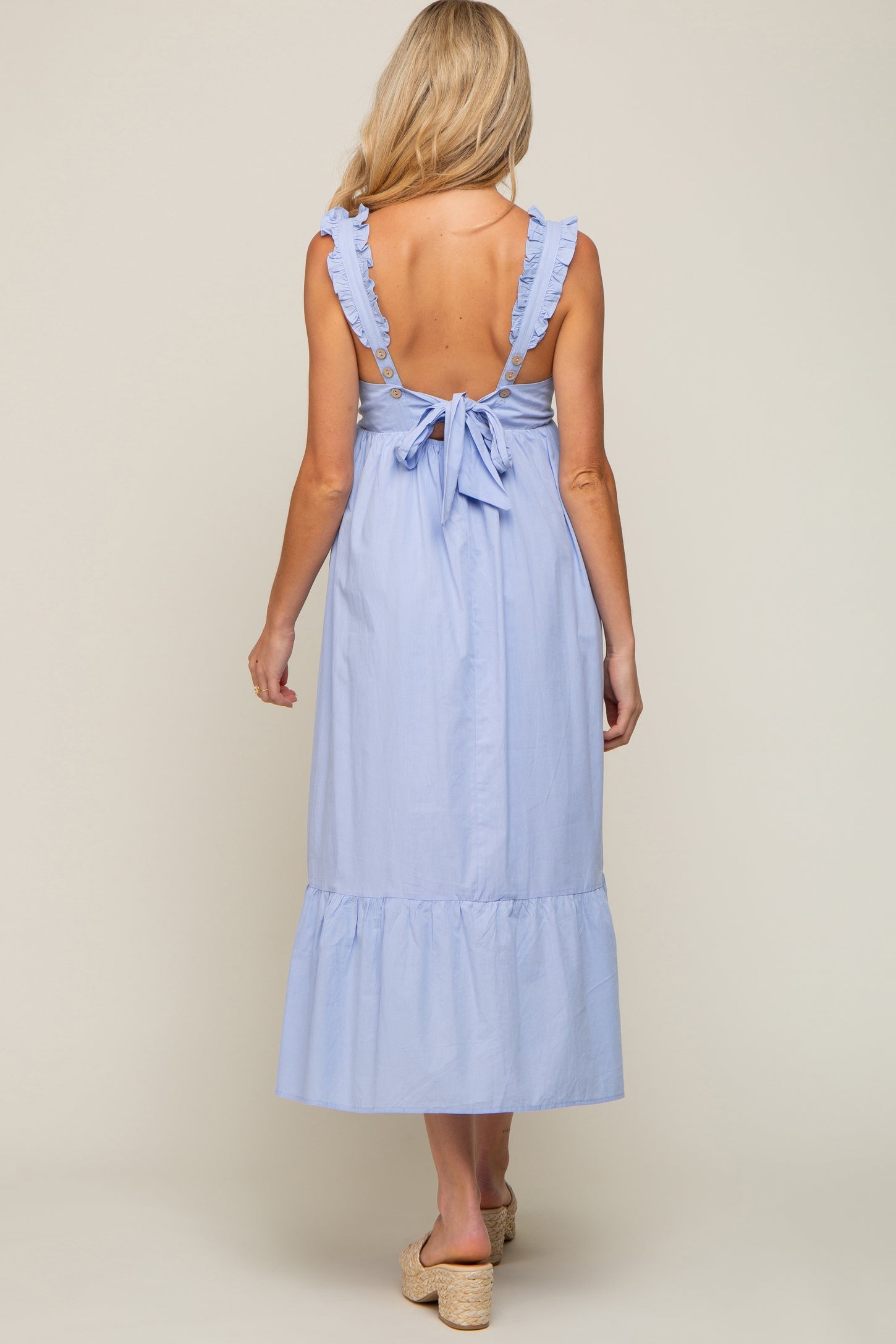Vestido Maternidade Midi Sofia