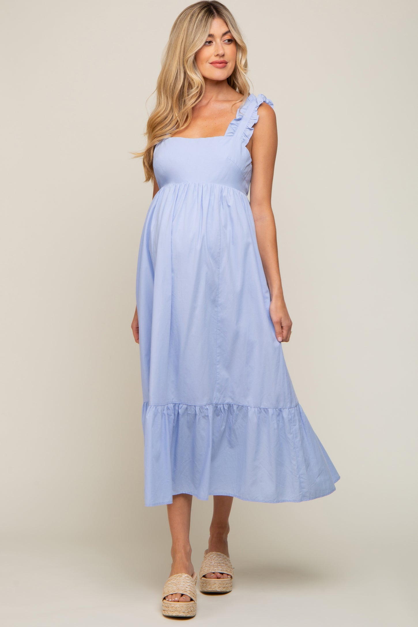 Vestido Maternidade Midi Sofia