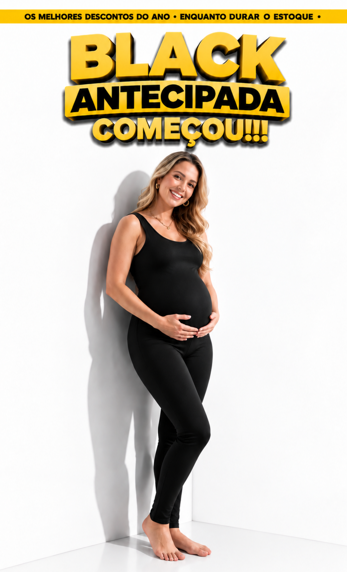 Combo Mamãe Black – Macacão + Macaquinho